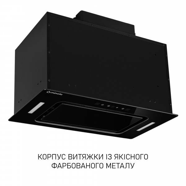 Витяжка повновбудована Minola BGH 5977 BL Silent - зображення 5