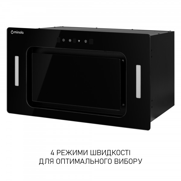 Витяжка повновбудована Minola BGH 5977 BL Silent - зображення 8