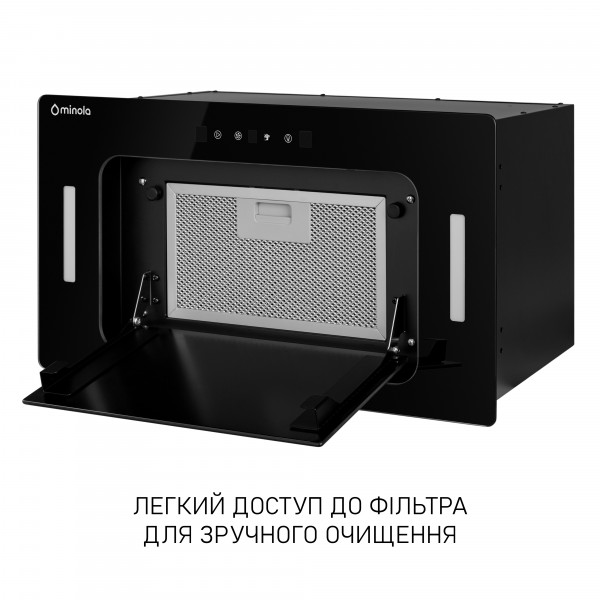 Витяжка повновбудована Minola BGH 5977 BL Silent - зображення 9