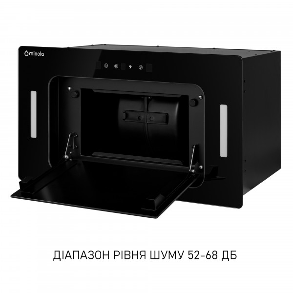 Витяжка повновбудована Minola BGH 5977 BL Silent - зображення 10