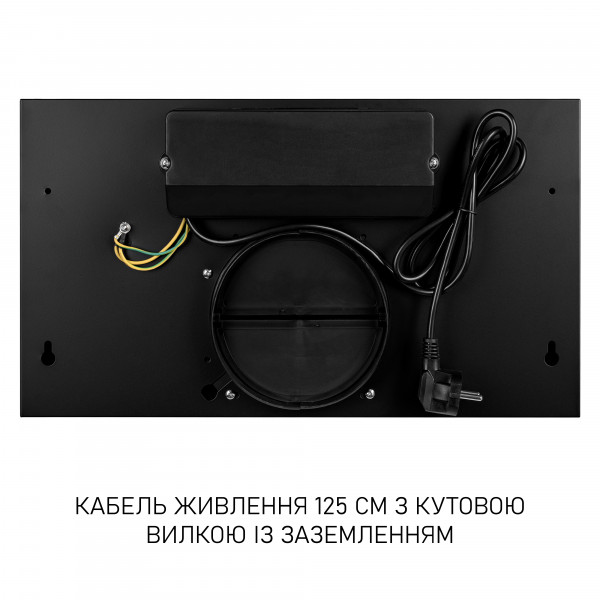 Витяжка повновбудована Minola BGH 5977 BL Silent - зображення 12