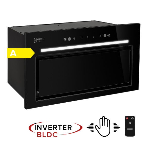 Витяжка повновбудована PERFELLI DESIGN FILINI 5 NW NERO SILENZIO - зображення 1