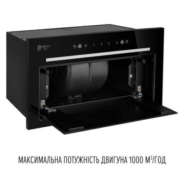 Витяжка повновбудована PERFELLI DESIGN FILINI 5 NW NERO SILENZIO - зображення 8