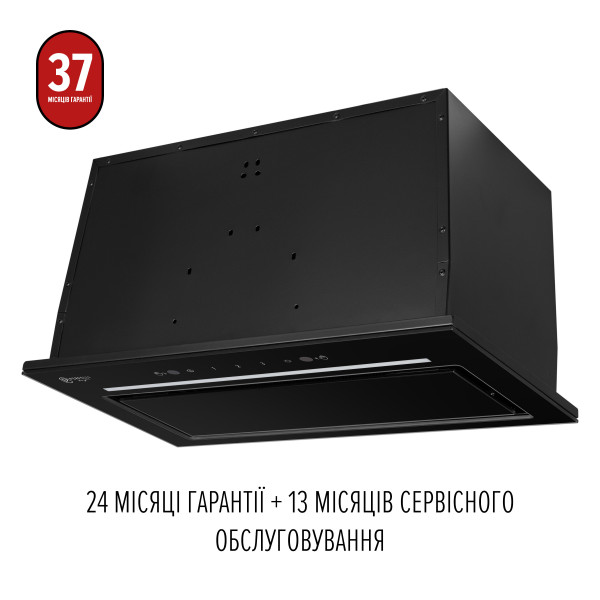 Витяжка повновбудована PERFELLI DESIGN FILINI 5 NW NERO SILENZIO - зображення 11