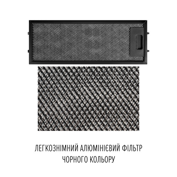 Витяжка повновбудована PERFELLI DESIGN FILINI 5 NW NERO SILENZIO - зображення 15
