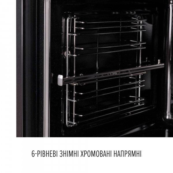Perfelli 5905563501412 - зображення 14 Духова шафа електрична PERFELLI VINTAGE 6A8N NERO - зображення 14