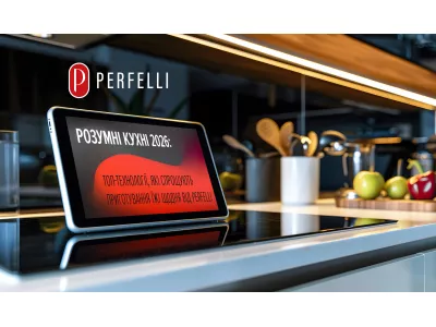 Розумні кухні 2026: топ-технології від Perfelli, які спрощують приготування їжі щодня 